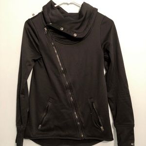 Black Champion Zip Up